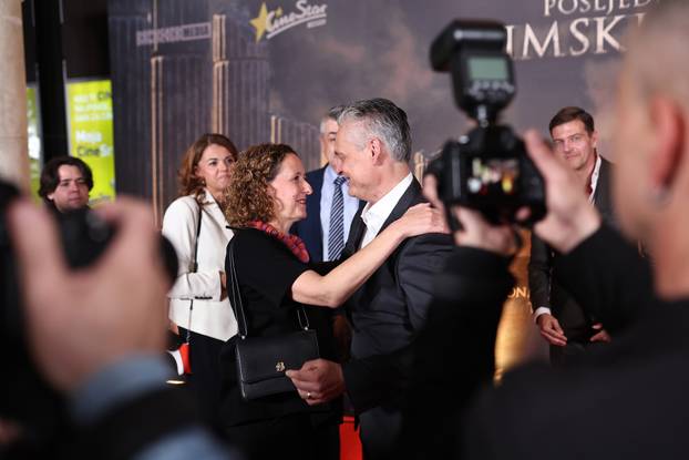 Zagreb: Premijera filma "Posljednji rimski bog" Domagoja Burića