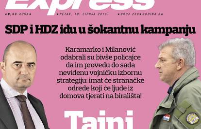 Vasini i Rankovi odredi: SDP i HDZ idu u šokantnu kampanju