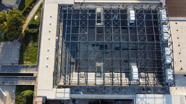 Rekonstrukcija Doma sportova bliži se kraju, počinje druga faza obnove