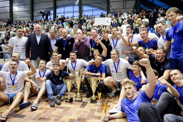 Split: Vaterpolisti Jadrana obranili naslov prvaka treću godinu zaredom