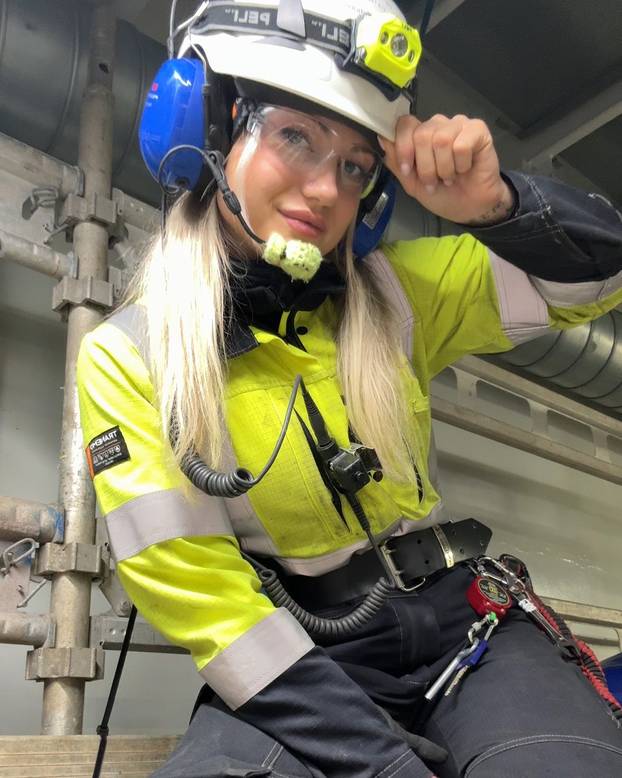 VIDEO: 'I'm a girly blonde who loves make-up and dresses – people can't BELIEVE it when I tell them my male-dominated industry job'