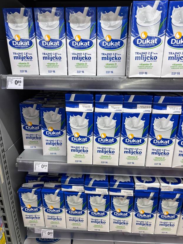 FOTO CIJENE Bili smo u dućanu u Crnoj Gori. Pogledajte koliko koštaju hrvatski proizvodi!
