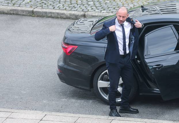 Zagreb: Dolazak članova Vlade na sjednicu Vlade