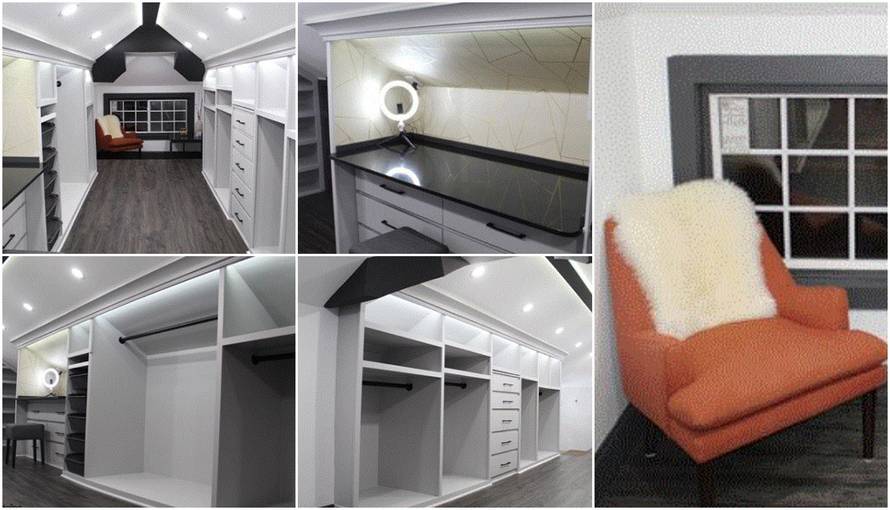 Muž iz snova: Cijelo potkrovlje pretvorio je u ormar za suprugu