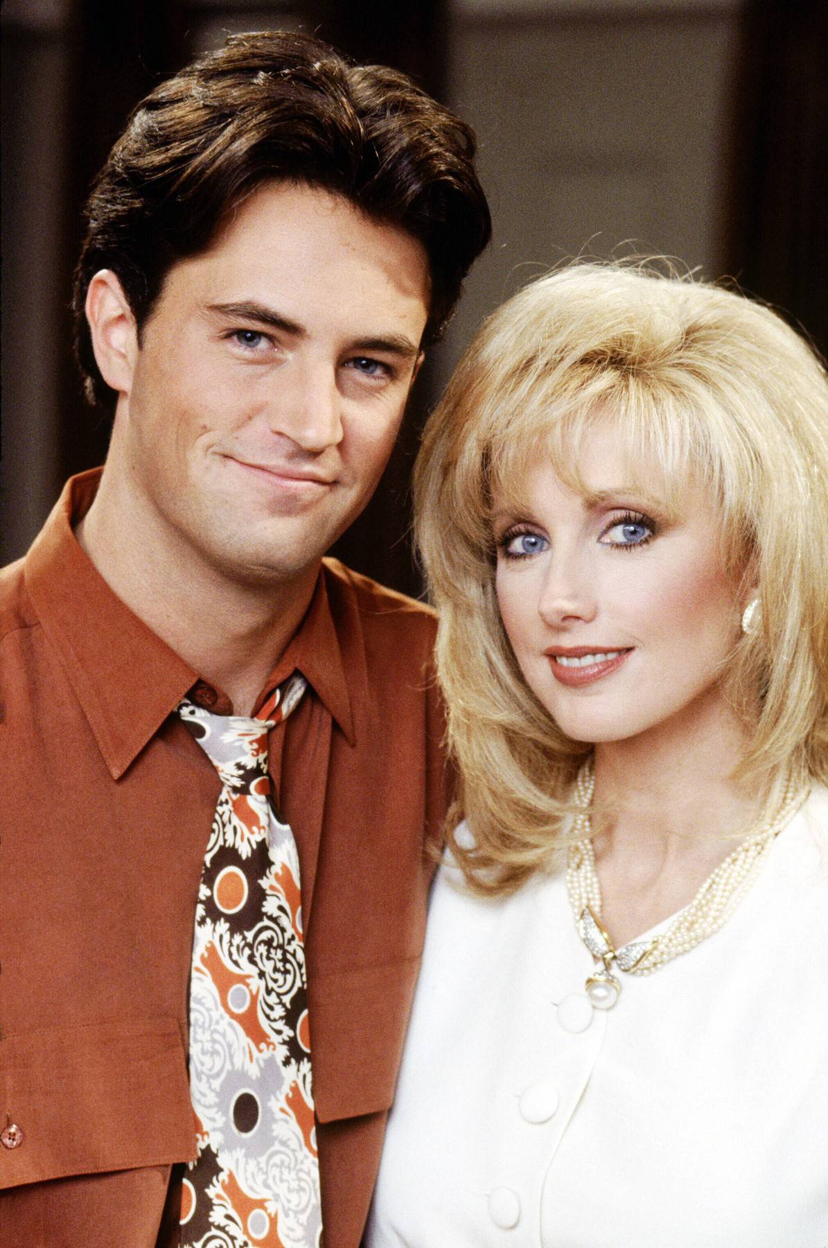 Matthew Perry  and Morgan Fairchild