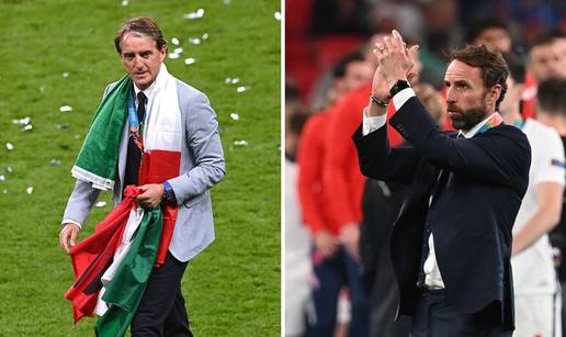 Southgate: Ja sam krivac za penale! Mancini u suzama: Ovo je za sve Talijane, neka slave