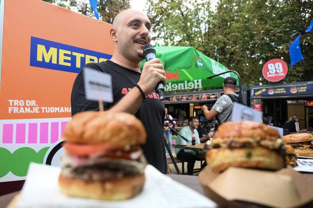 Zagreb: Burger fest na Trgu dr. Franje Tuđmana
