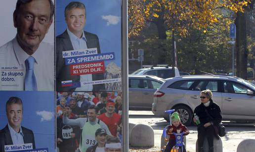 Slovenci biraju predsjednika, ankete na strani Danila Tuerka