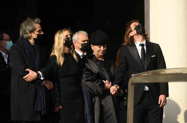 Sprovod velikana hrvatskog nogometa Zlatka Kranjčara na zagrebačkom groblju Mirogoj