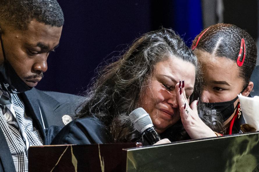 Funeral Services for Daunte Wright are Held in Minneapolis