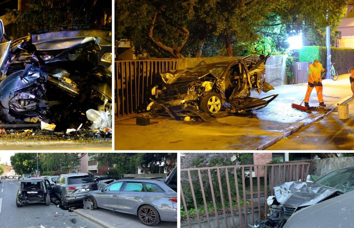 VIDEO 'Izgleda k'o da je ispod preše bio': Pijan rasturio šest automobila, ima teške ozljede