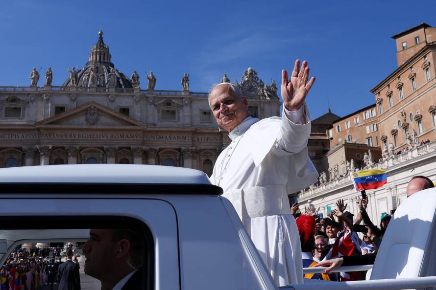 Canonisation of seven new saints during a Mass in St. Peter's Square at the Vatican