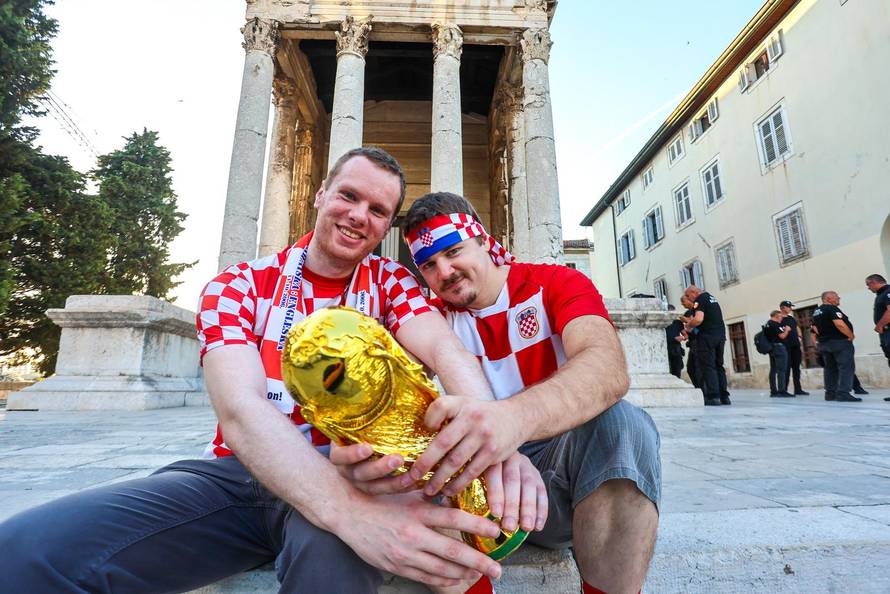 Pula je spremna za početak utakmice 