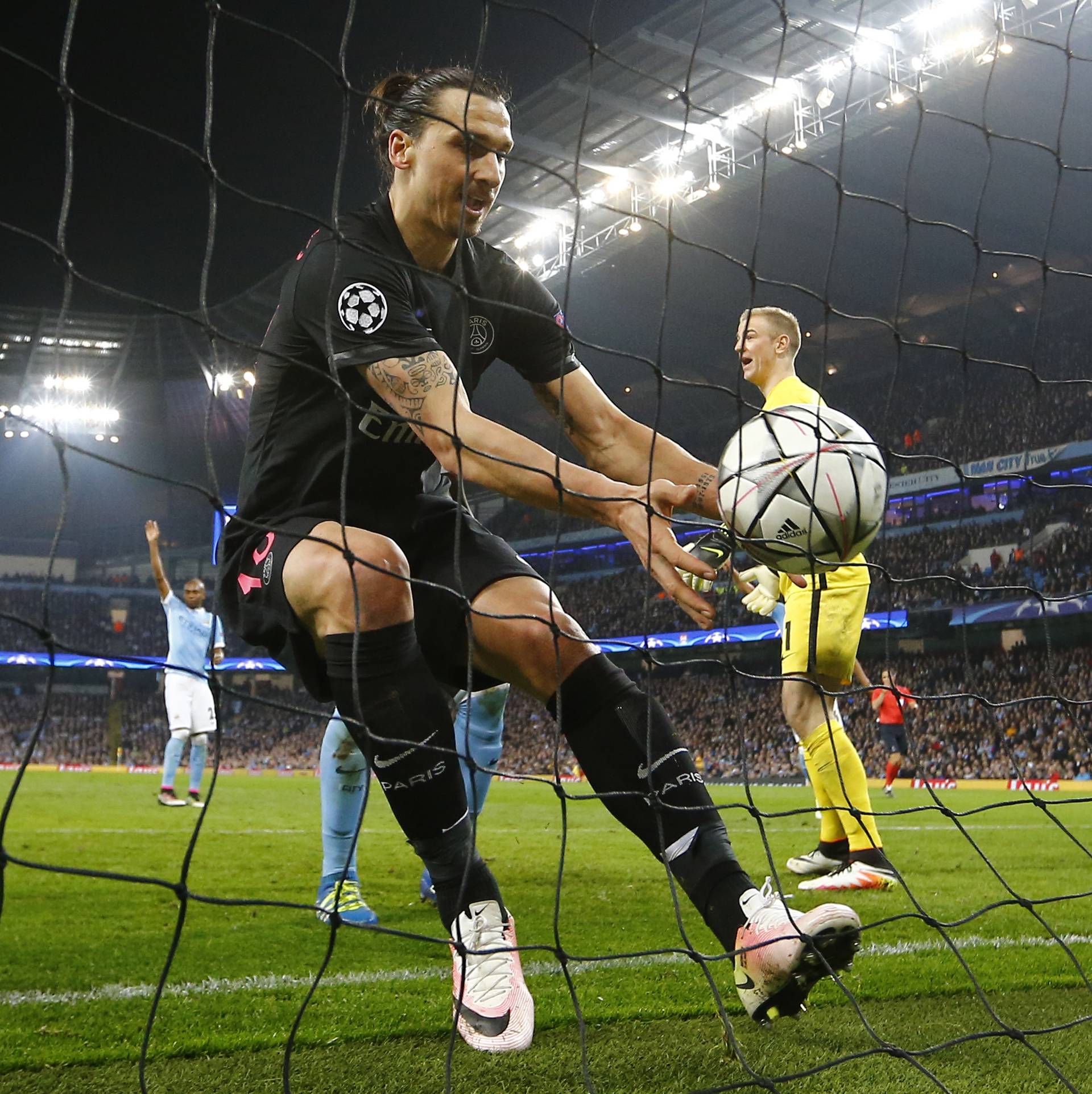 Manchester City v Paris St Germain - UEFA Champions League Quarter Final Second Leg