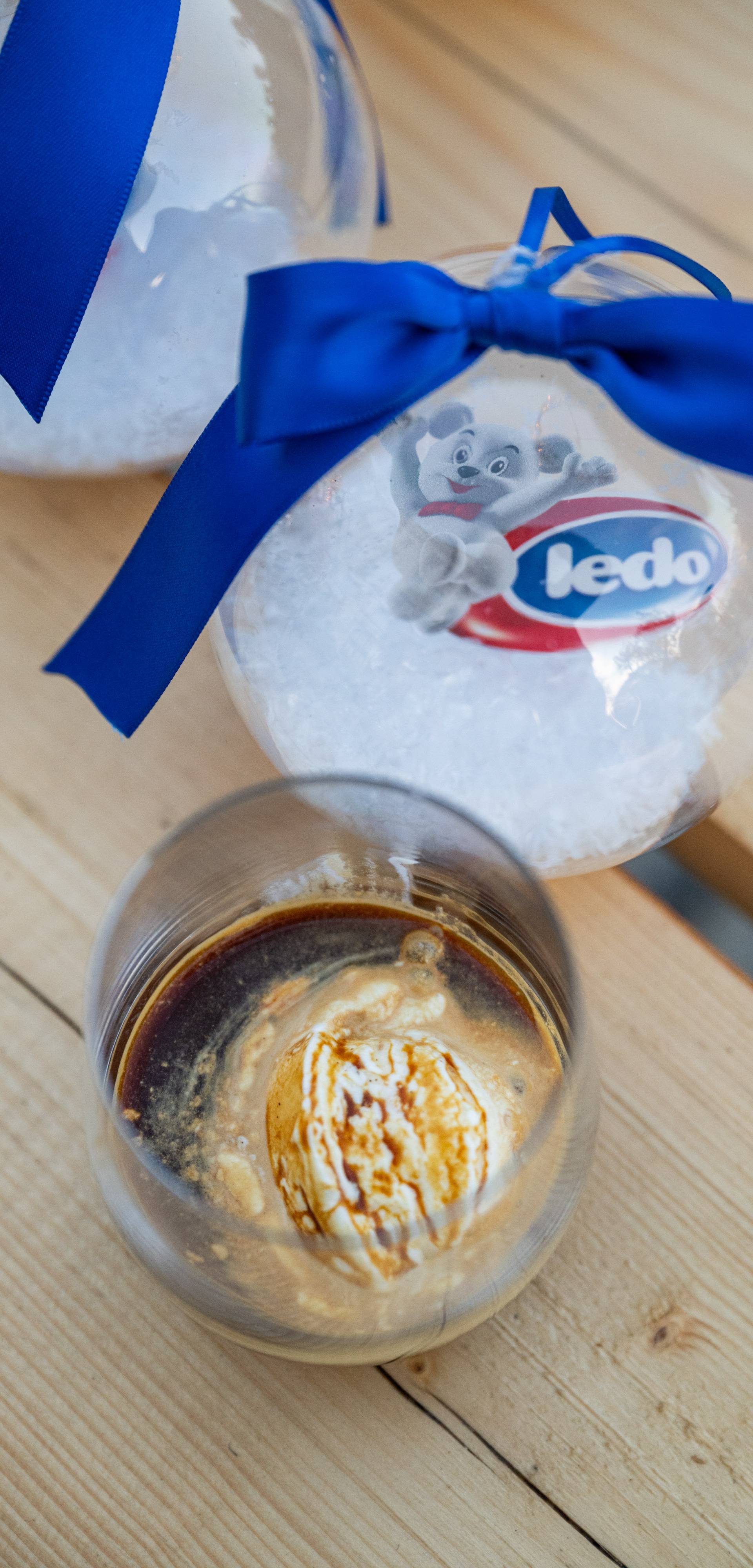 Ledov Affogato za ljubitelje kave u adventskom ambijentu terase hotela Esplanade