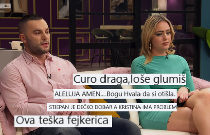 Stjepan i Kristina napustili 'Brak na prvu', a gledatelji slavili: Hvala bogu, cura loše glumi!'