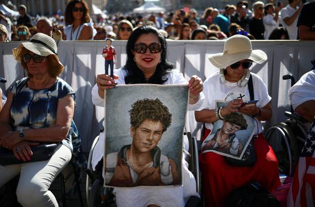 Canonisation of Carlo Acutis and Pier Giorgio Frassati, at the Vatican