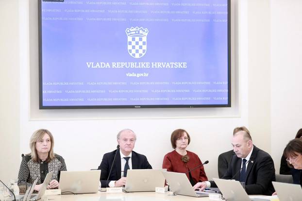 Zagreb: Održana sjednica Vlade Republike Hrvatske