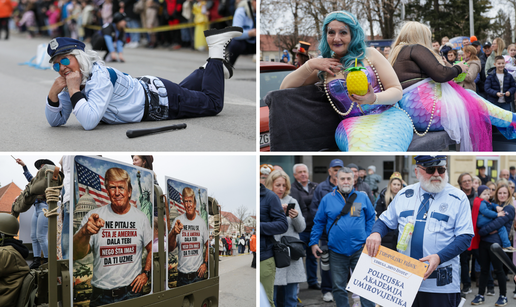 FOTO 117. Turopoljski fa&scaron;nik: Kreativne maske pro&scaron;etale centrom Velike Gorice