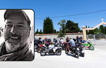 Motoristi ispratili prijatelja koji je poginuo na motoru u Murvici