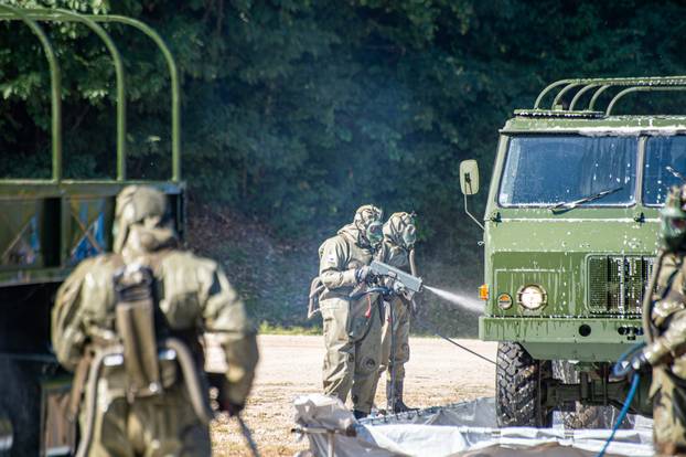 FOTO Hrvatska vojska pokazala snagu: Održana velika međunarodna vojna vježba