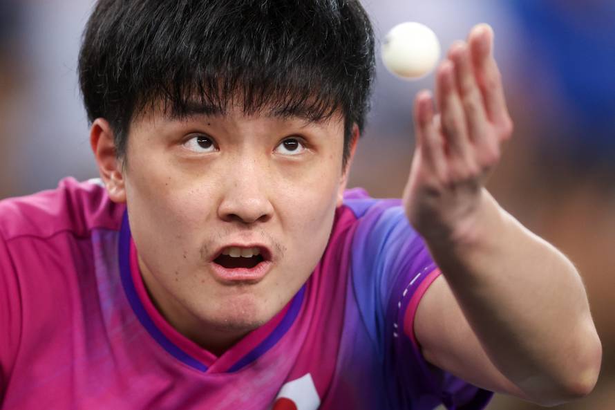 WTT Contender Zagreb 2025., finale muški, Tomokazu Harimoto, Japan - Chen Yuanyu, Kina.