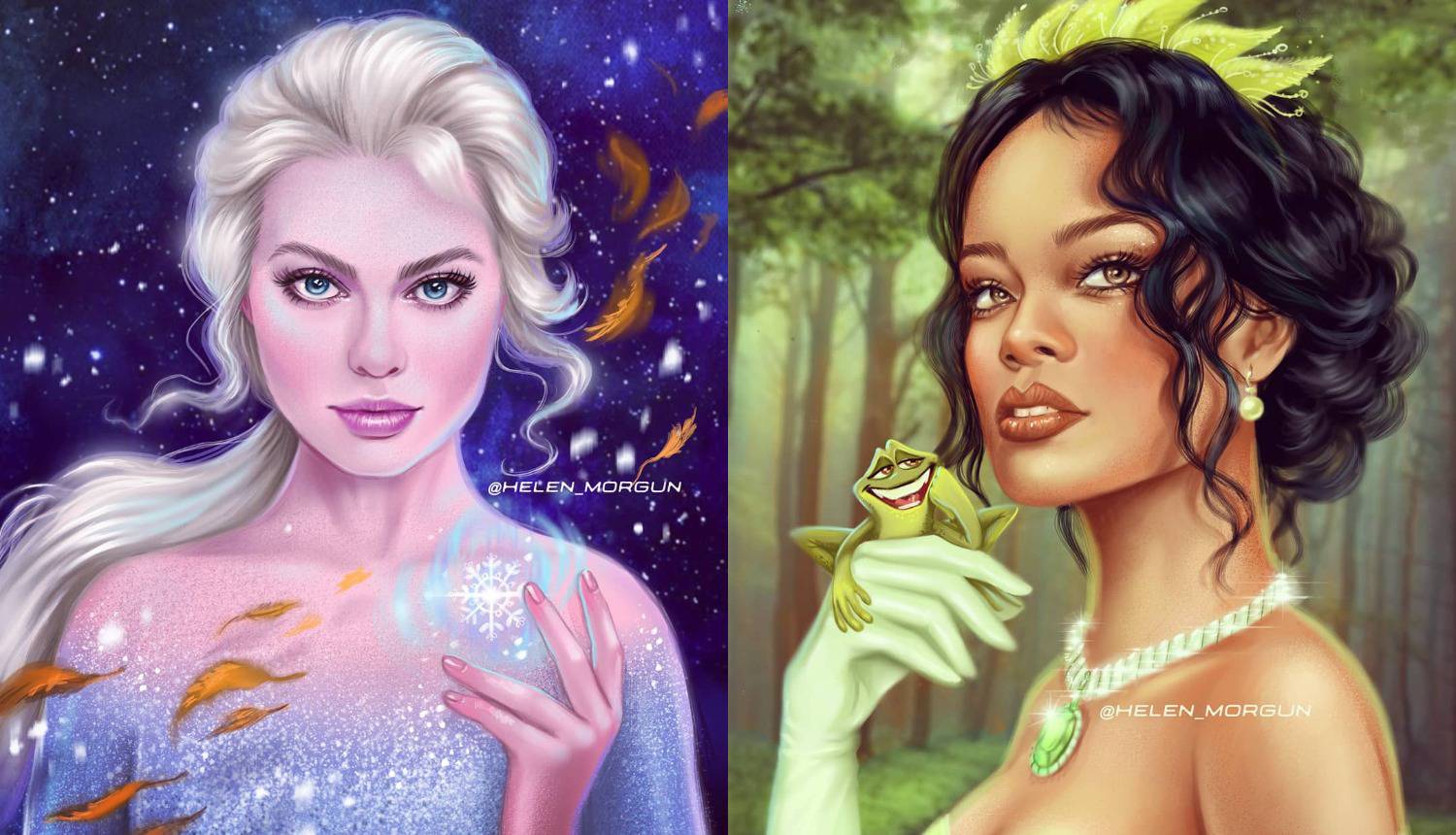 Pretvara ih u Disney princeze: Margot Robbie je identična Elsi