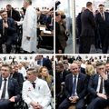 FOTO Plenkovi&cacute; se prvi put poslije operacije srca pojavio u javnosti. Posjetio KB Merkur