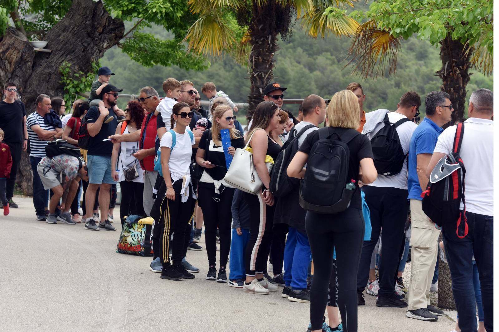 Velike gužve za ukracaj na turističke brodove u Nacionalnom parku Krka