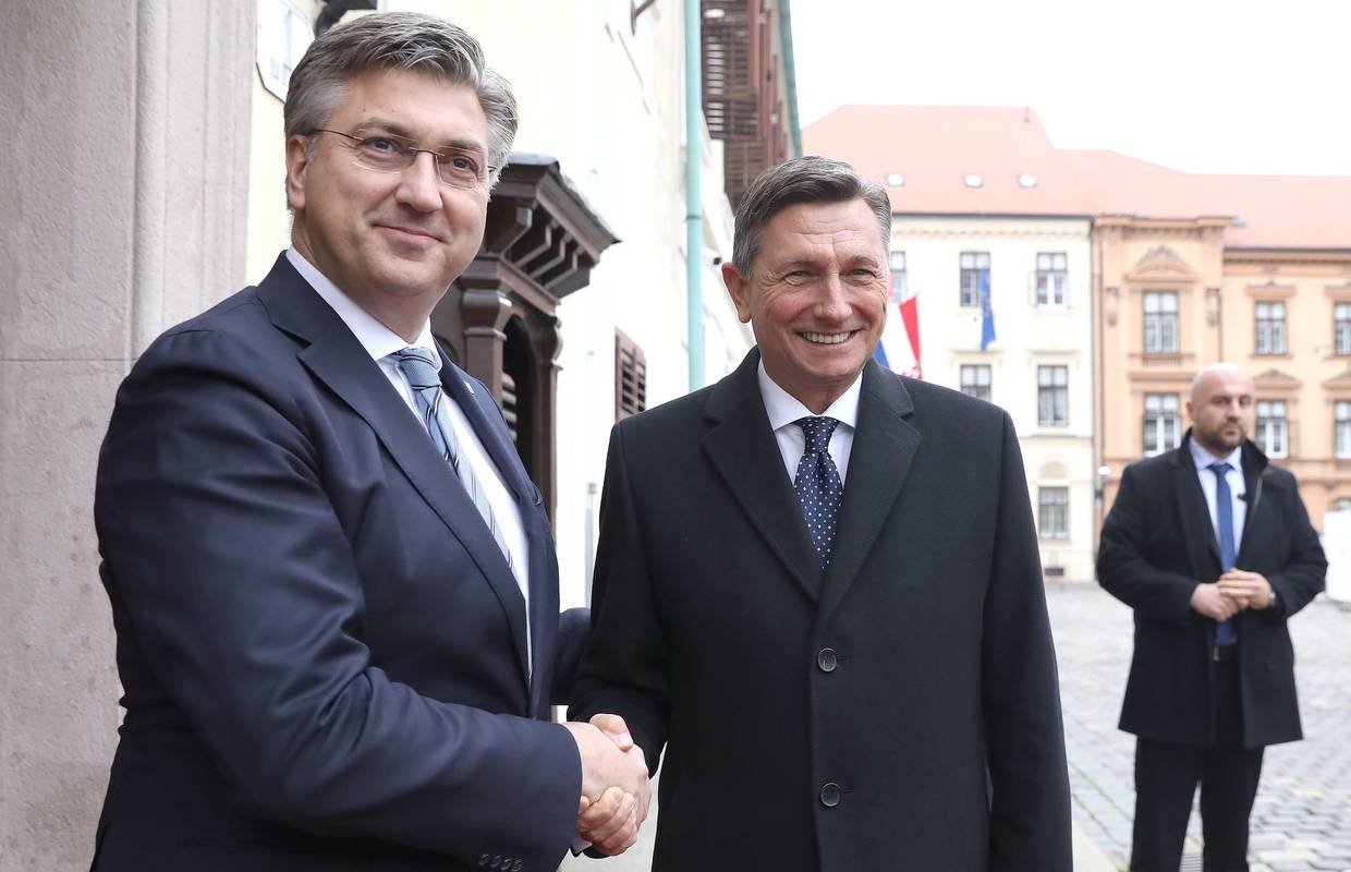 Pahor u posljednjem službenom posjetu Hrvatskoj: Plenković mu zahvalio na potpori za Schengen