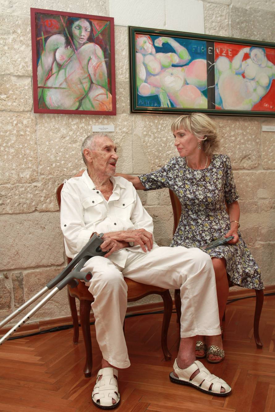 Frano Missia (92) izlagao je s Picassom, a još slika svaki dan