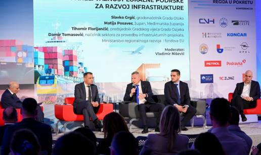 Konferencija 'Regija u pokretu': Hrvatska je veliki logistički hit, 6 mlrd. € ulaže se u željeznice