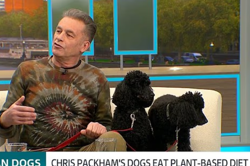 Gledatelji ljuti na TV voditelja jer tvrdi da su mu psi vegani. Plju&scaron;te komentari: Daj im meso