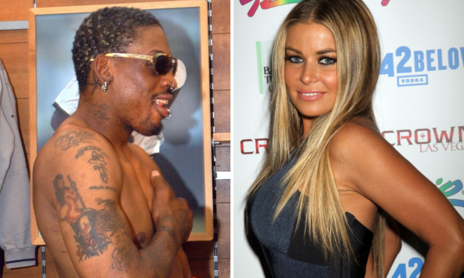 Carmen Electra i Rodman: Noć strasti nasred parketa Bullsa