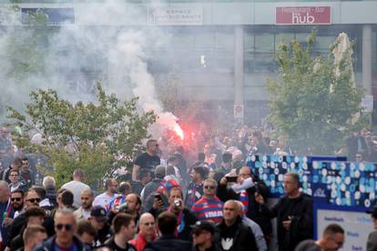 Ženeva: Atmosfera ispred stadiona uoči početka finalne utakmice Lige prvaka mladih