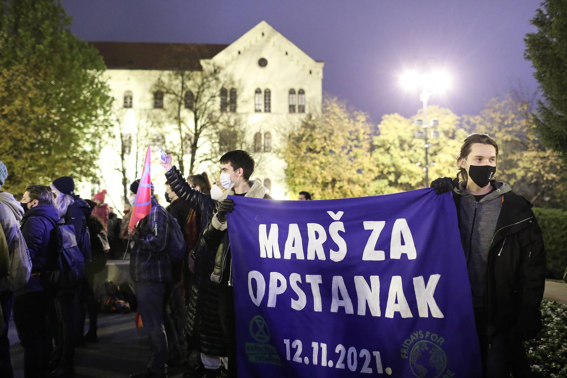 Zagreb: Fridays For Future Croatia organizirao Marš za opstanak