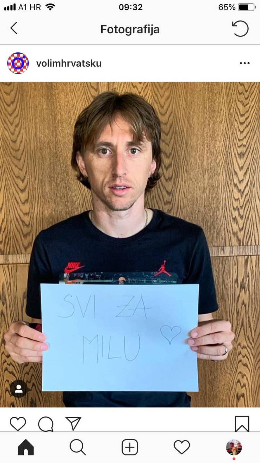 Višnjić, Modrić, Franka... za malu Milu svi su ujedinili snage