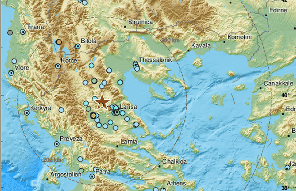 Potres pogodio središnju Grčku