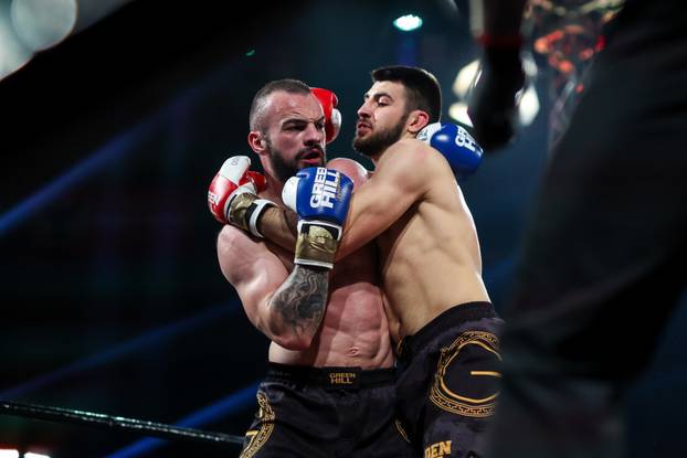 Zagreb: Borilački spektakl Golden Fight 8, Ivan Bertić - Hasan Kačević
