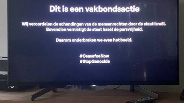 FOTO Usred Eurosonga prekinut program na belgijskoj televiziji, evo kakva poruka se pojavila