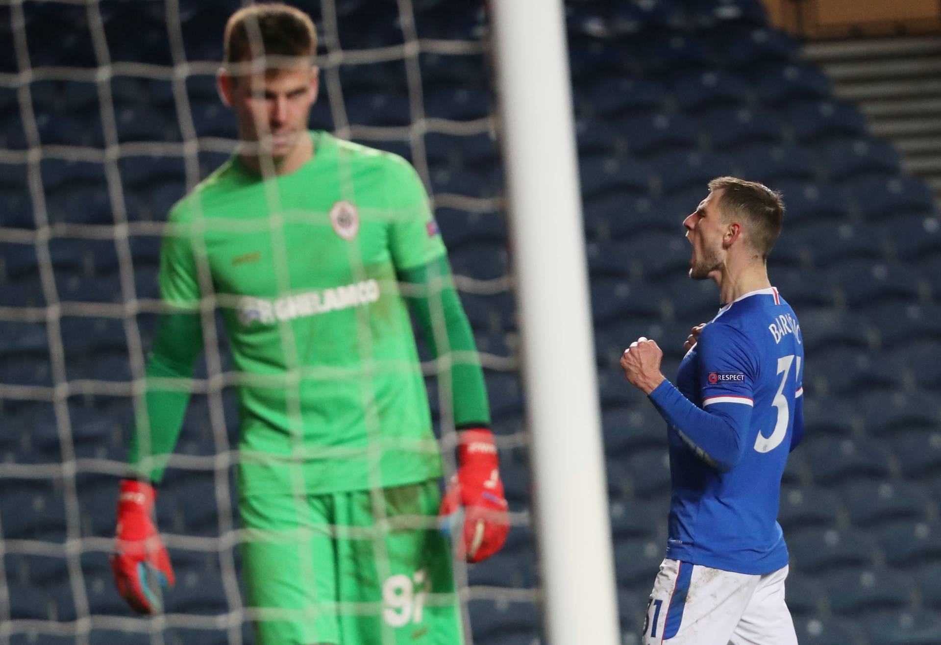 Europa League - Round of 32 Second Leg - Rangers v Royal Antwerp