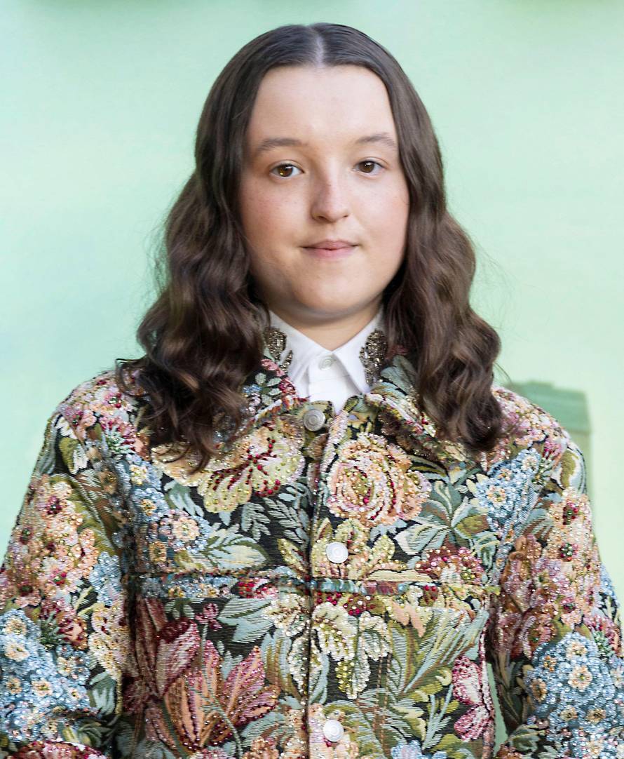 10 Apr 2025, London, England, UK - Bella Ramsey attending The Last of Us Season II UK premiere, Vue West End