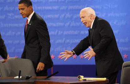 Debata: McCain pobijedio Obamu samo u grimasama