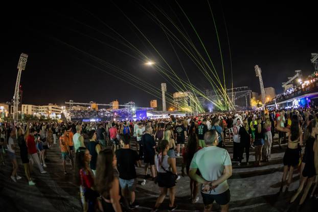 Split - Treca Vecer Ultra Festivala. DJ  Martin Garrix
