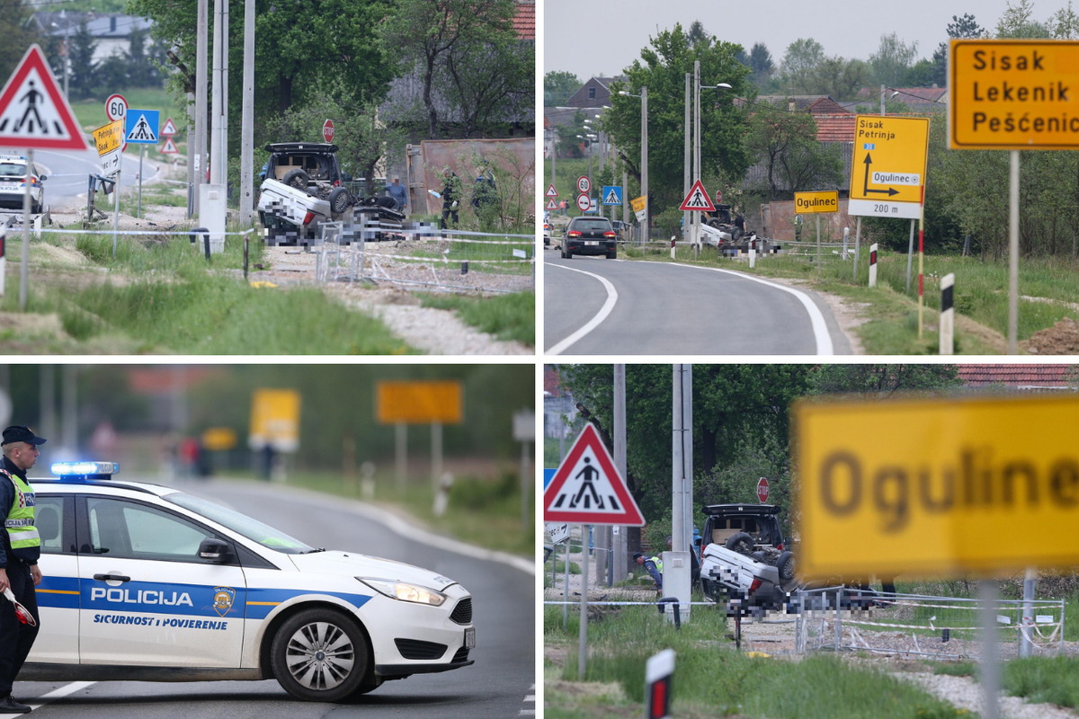 Stravični prizori kod Velike Gorice: Troje mrtvih u teškoj nesreći, među njima i dijete?