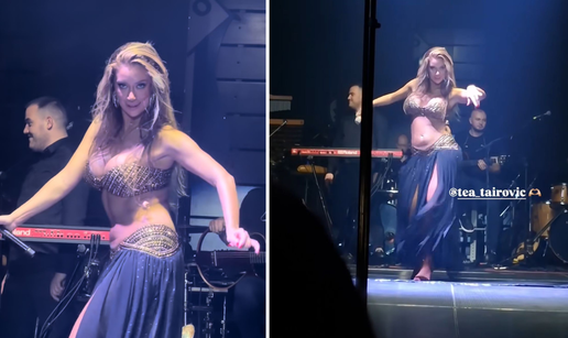 FOTO Vatrena Tea Tairovi&cacute; rasplesala publiku: 'Mo&zcaron;emo li kod tebe na instrukcije?'