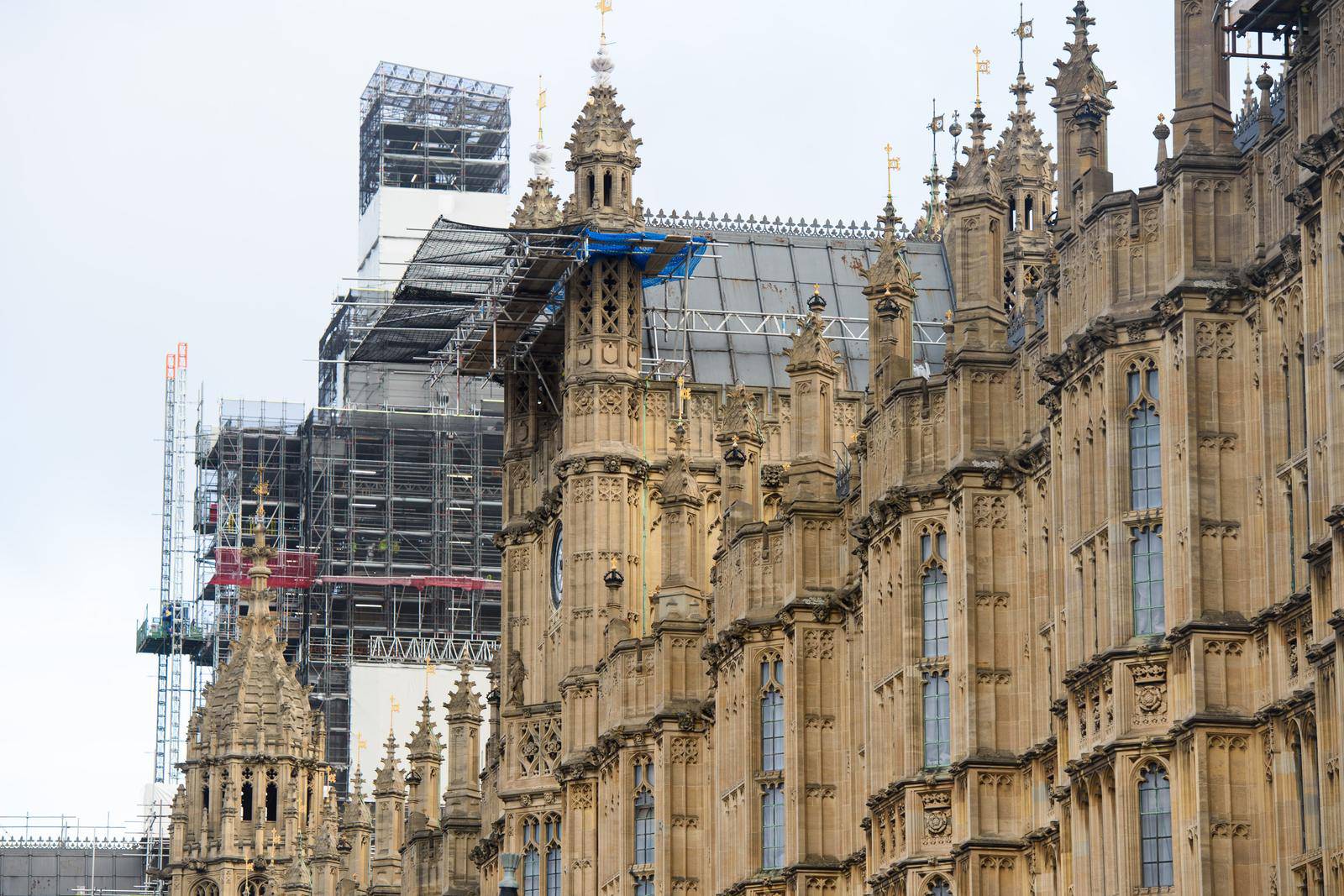 Westminster Palace building works