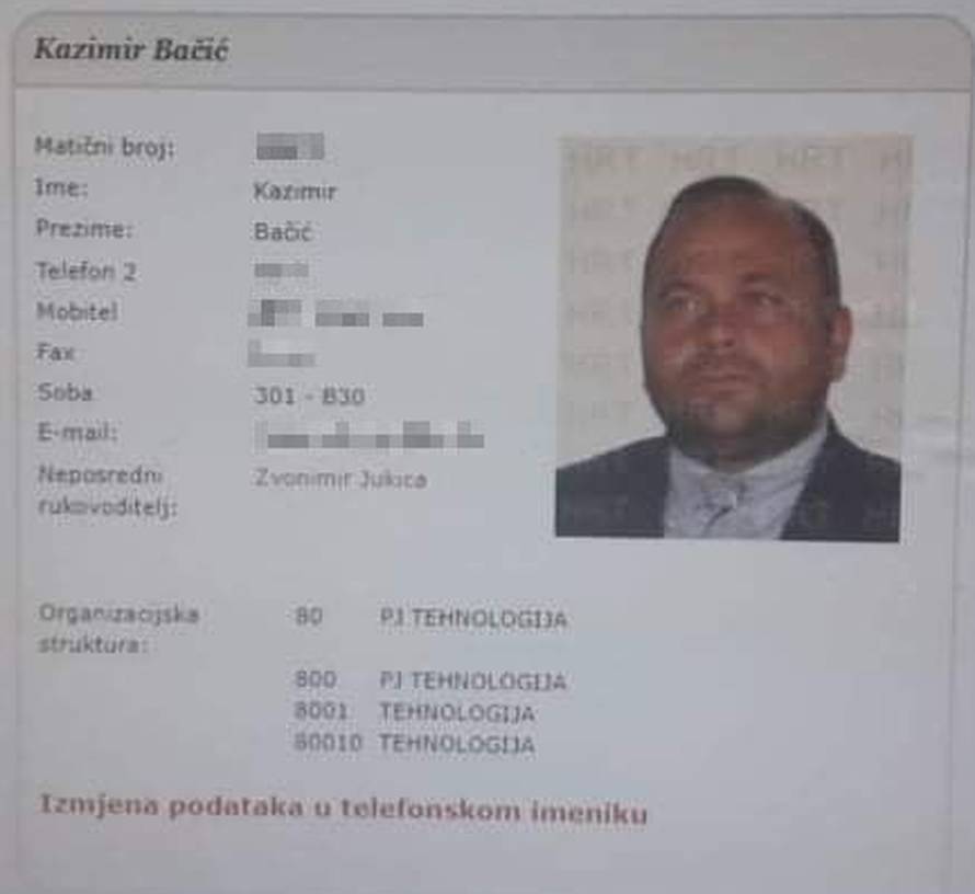 Kazimir Bačić je tražio službeni auto, mobitel i poseban ured?