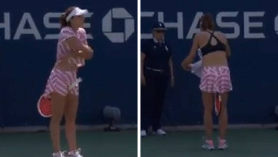 Skinula majicu i dobila kaznu! US Open optužen za seksizam