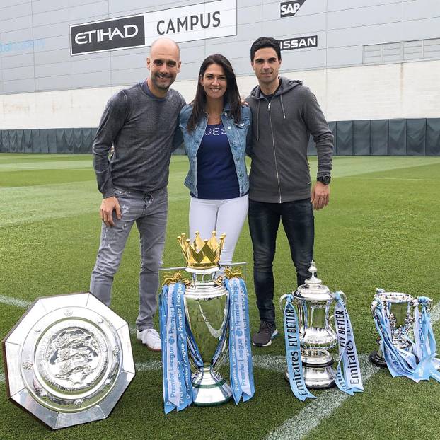 FOTO TETA ARTETA Čudotvorca iz Arsenala zavela je bivša misica: 'Nisam znala da je nogometaš'